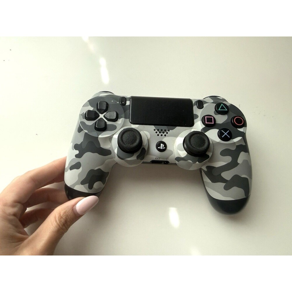 Sony PlayStation 4 DualShock Wireless Controller – Urban Camo Gray - Working